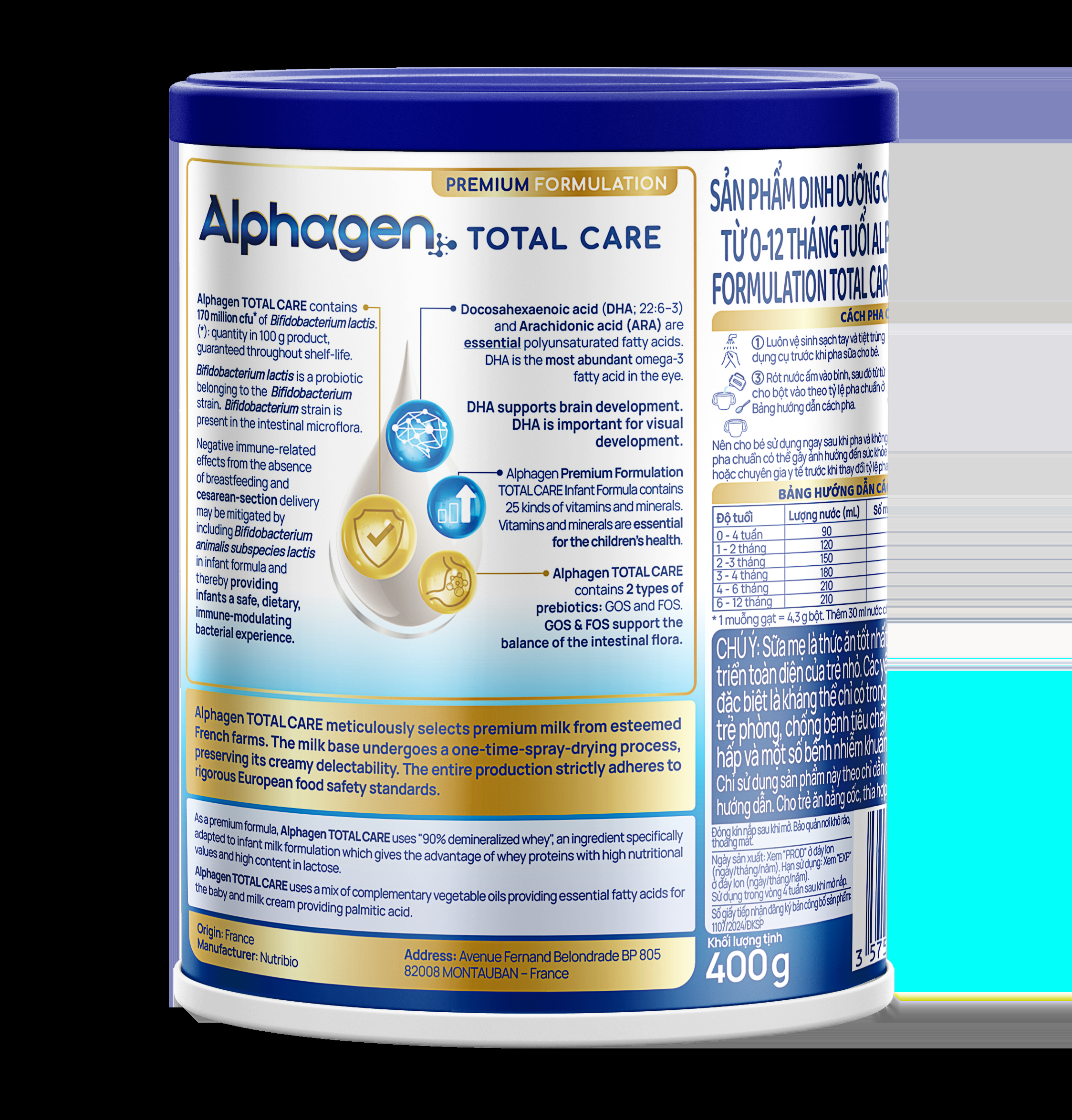 Alphagen Premium Formulation 1 (400g)