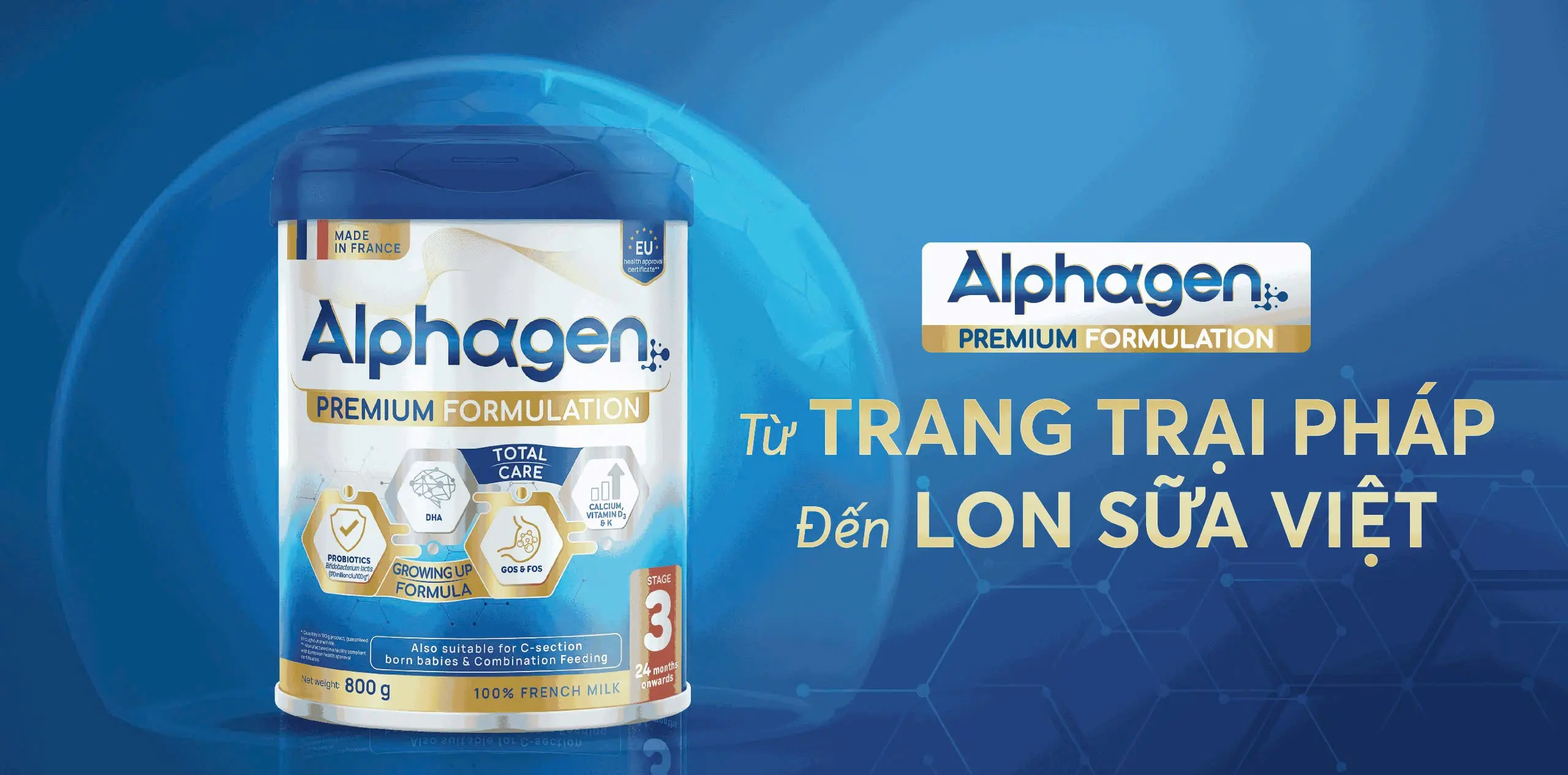 Sữa Alphagen phải trải qua hàng trăm bước kiểm định Pháp - Việt trước khi đến tay người tiêu dùng Việt.