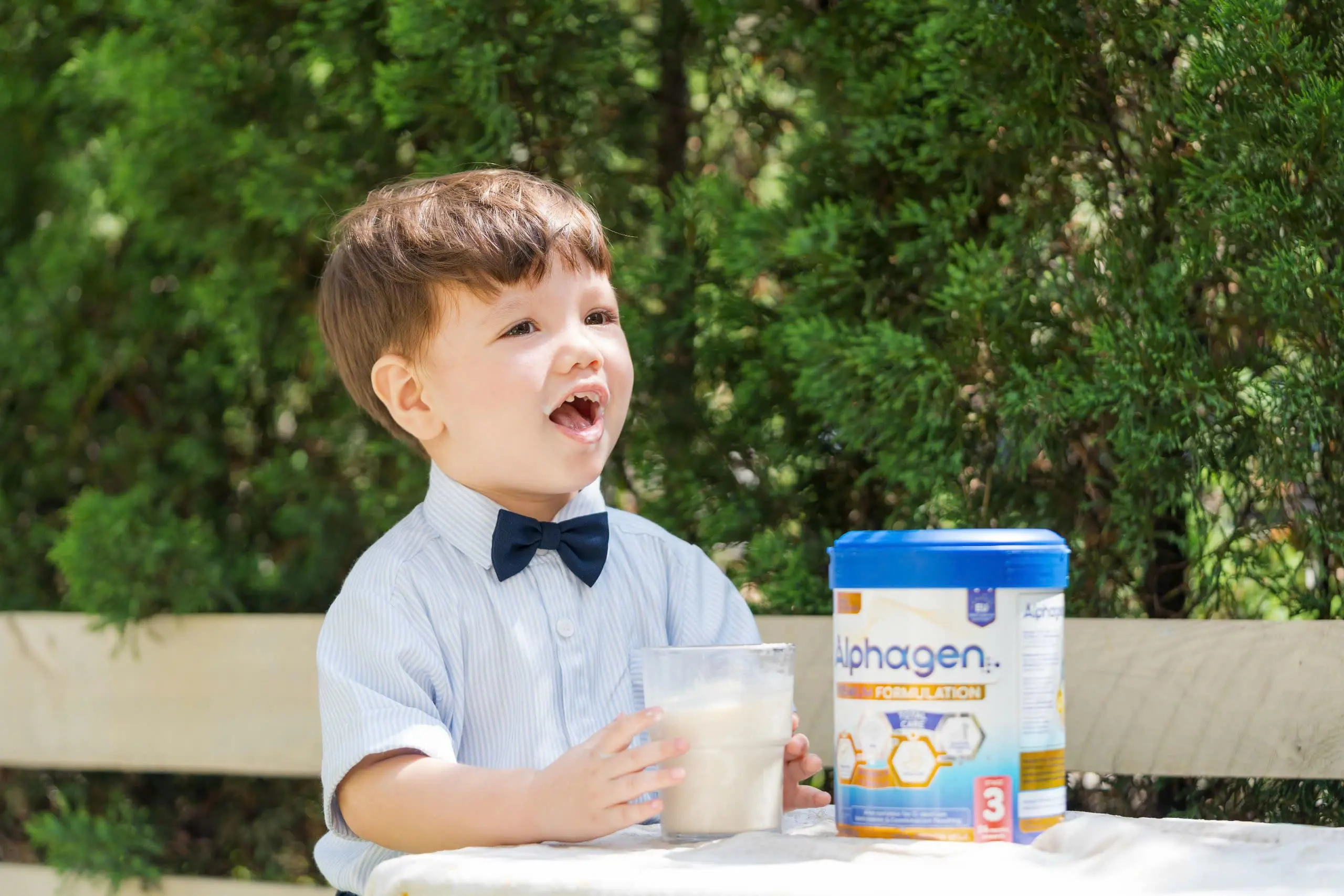 Sữa Alphagen trong danh sách đồ đi sinh